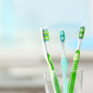 Plastic toothbrushes